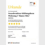 DTV Urkunde Wohnung 3