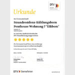 DTV Urkunde Wohnung 7