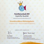 Zertifikat Familienurlaub