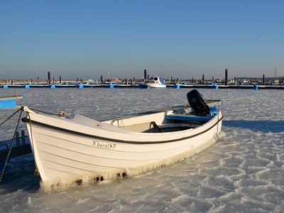 vereister Bootshafen, Kühlungsborn Ost