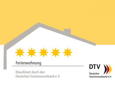 DTV-Klassifizierungsschild 5 Sterne