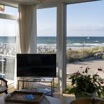 Wohnzimmer Wohnung 4, Strandresidenz Kühlungsborn