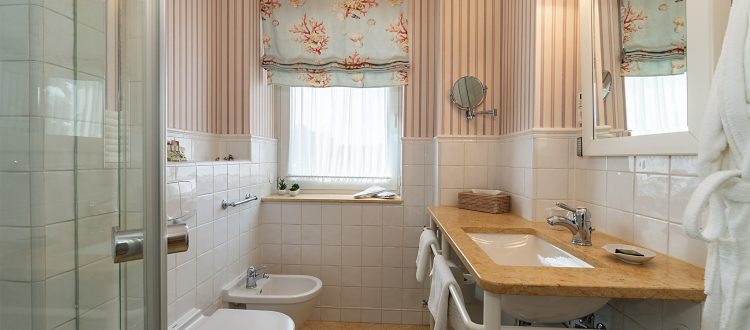 Badezimmer Wohnung 1, Strandresidenz Kühlungsborn