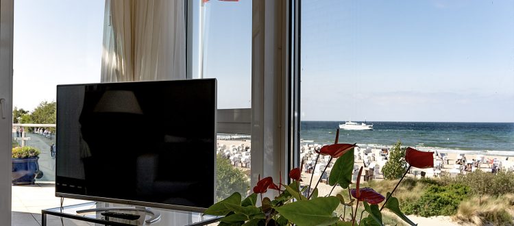 Ausblick Wohnung 4, Strandresidenz Kühlungsborn 