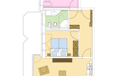 Grundriss Wohnung 5 Strandresidenz-Kühlungsborn Ost