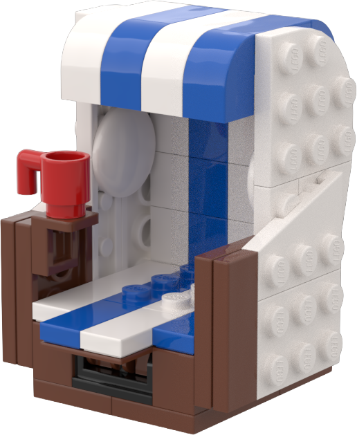 Strandkorb_aus_LEGO_Steinen